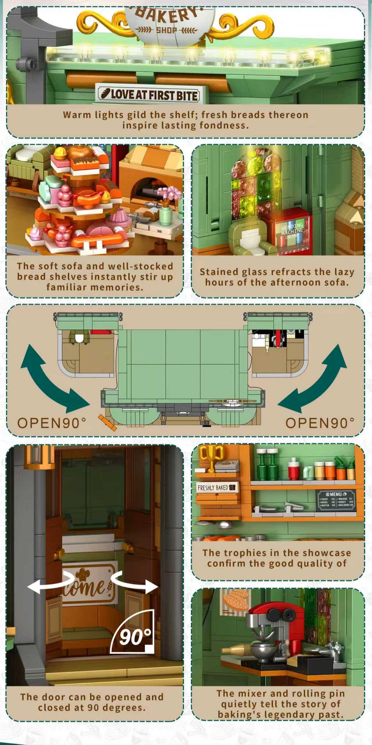 Small Angle JD120 European-style Bakery - YWOBB