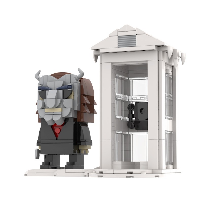 GOBRICKS MOC S0101 The Black Phone - YWOBB