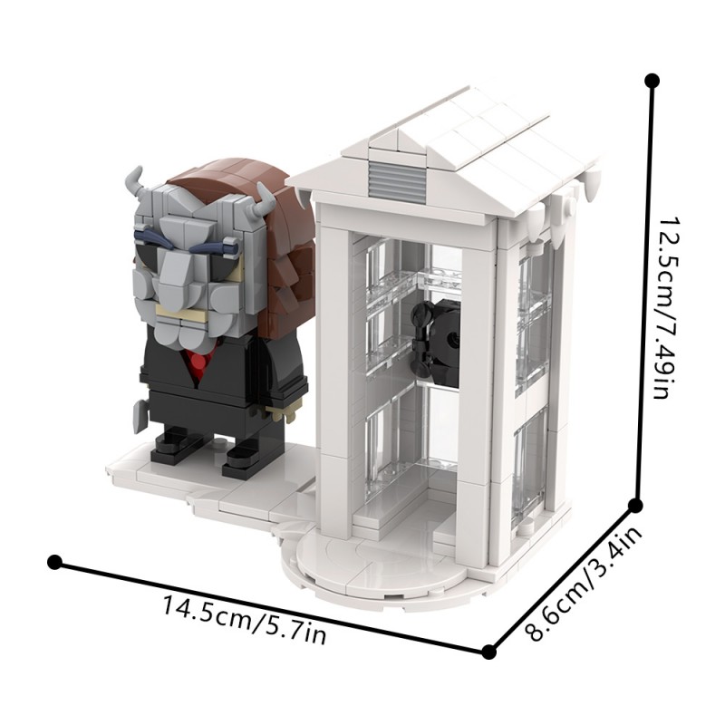 GOBRICKS MOC S0101 The Black Phone - YWOBB