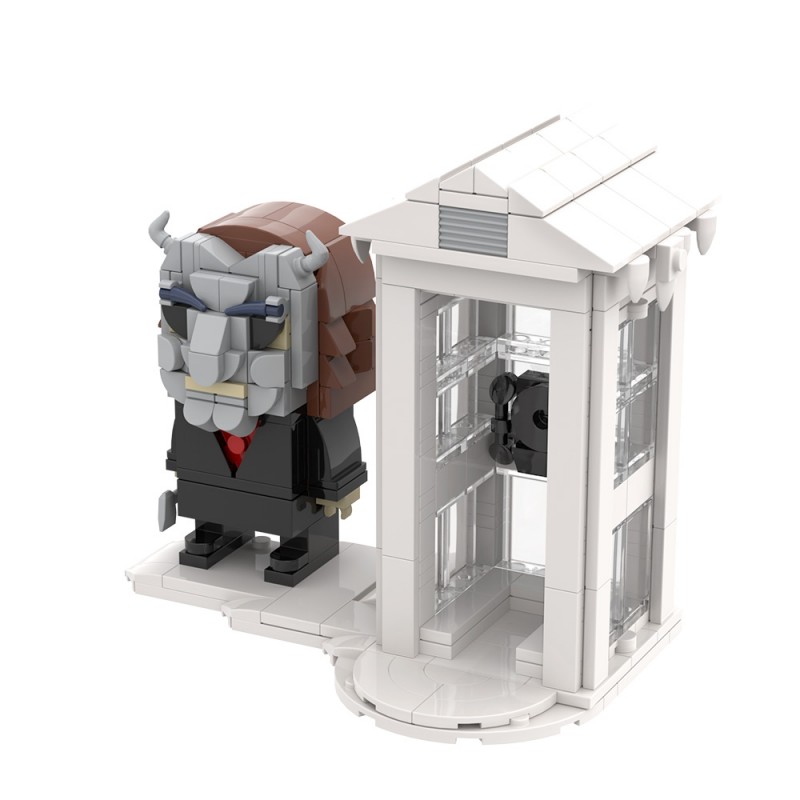 GOBRICKS MOC S0101 The Black Phone - YWOBB