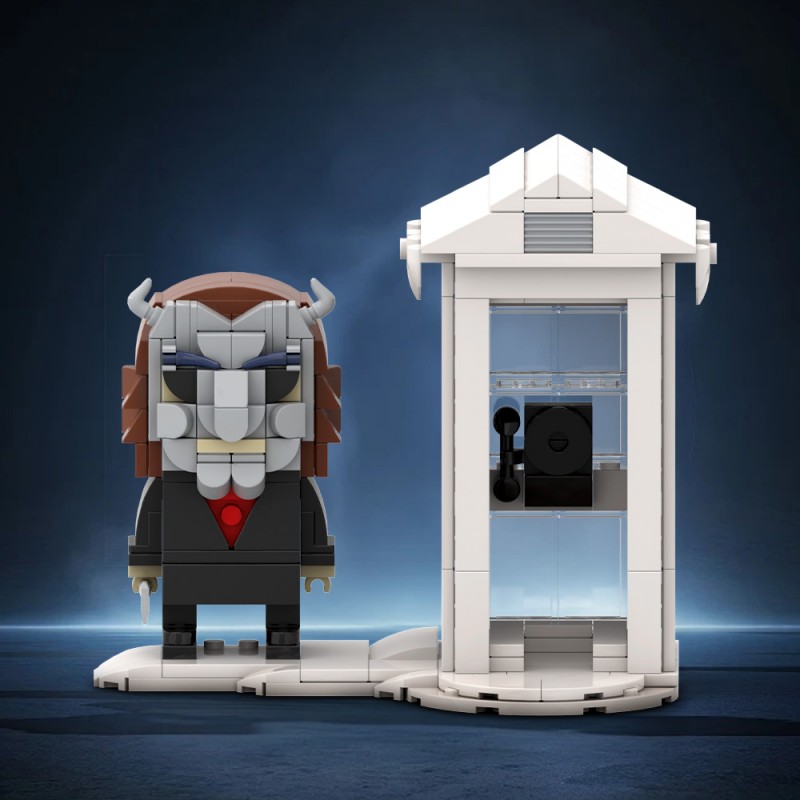 GOBRICKS MOC S0101 The Black Phone - YWOBB