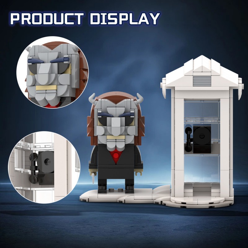 GOBRICKS MOC S0101 The Black Phone - YWOBB