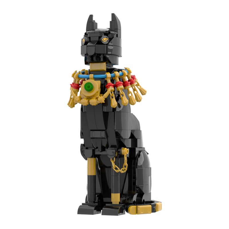 GOBRICKS MOC S0068 Egypt cat - YWOBB