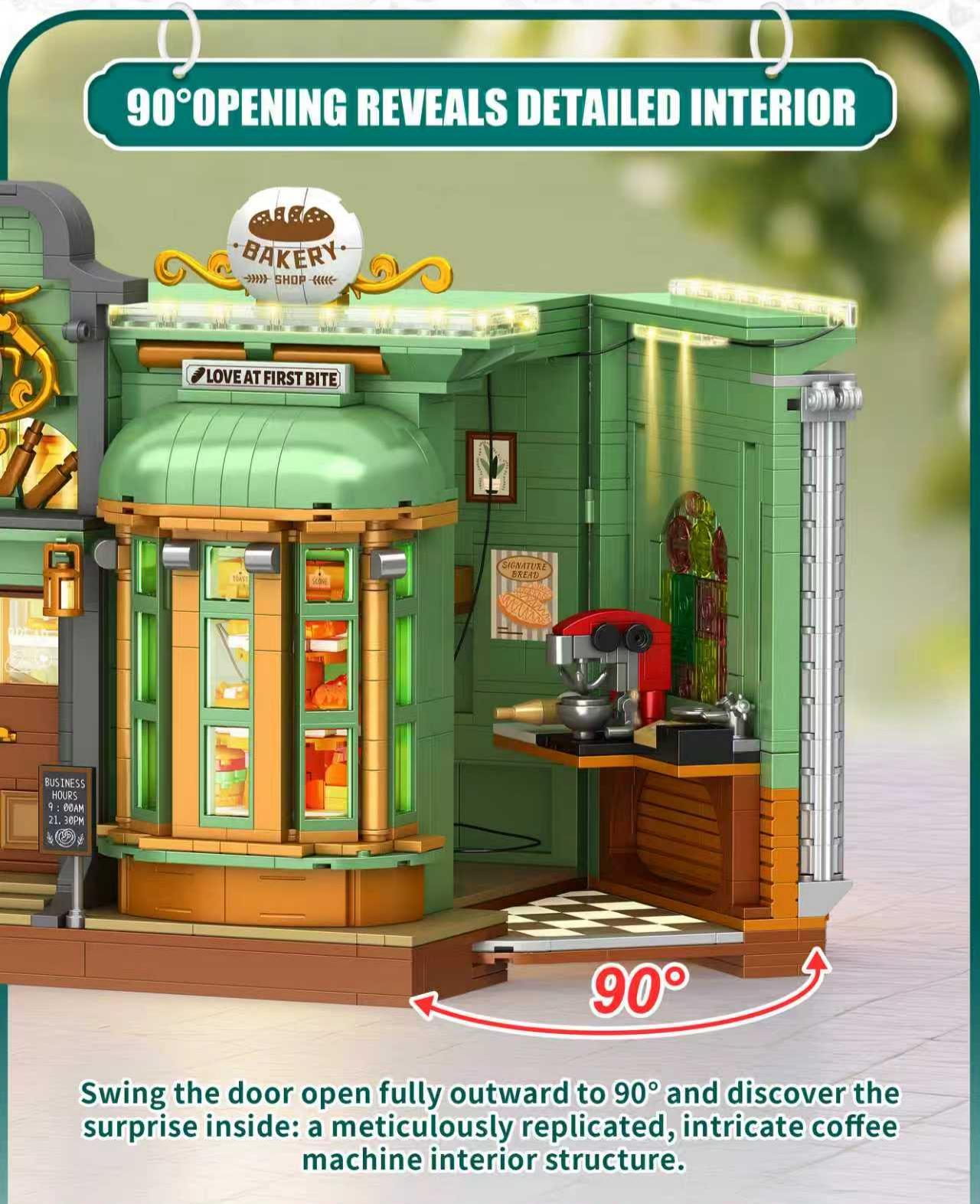 Small Angle JD120 European-style Bakery - YWOBB