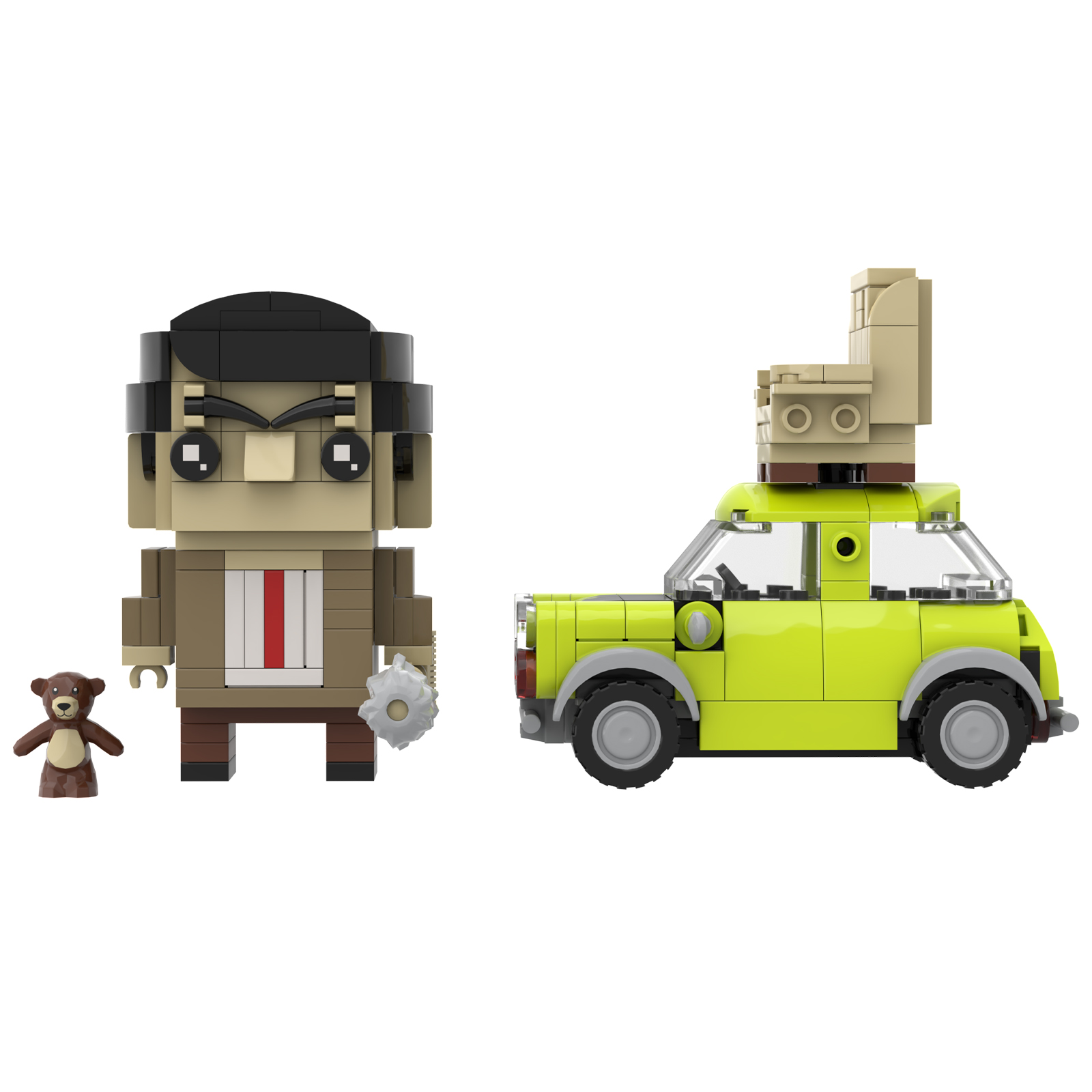 GOBRICKS MOC S0089Y01 Mr. Bean - YWOBB