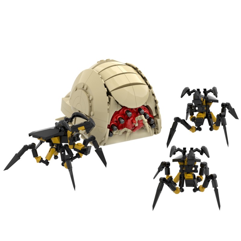 GOBRICKS MOC S0076 Starship Troopers Brain worm - YWOBB