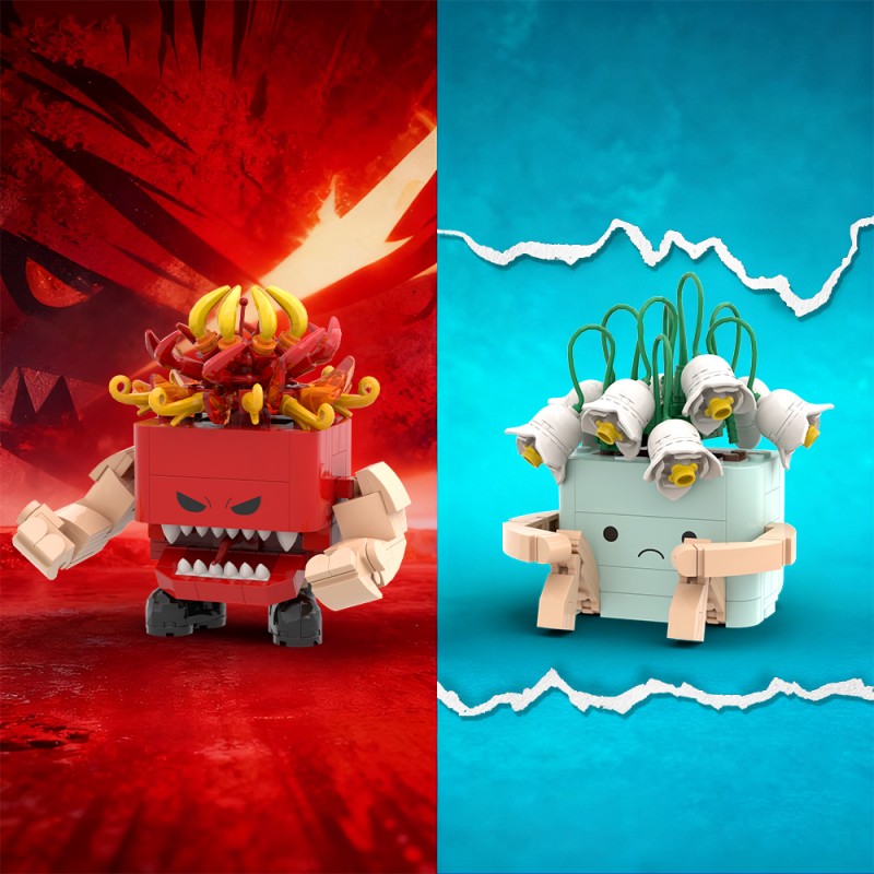 GOBRICKS MOC S0095 Anger and Sorrow - YWOBB