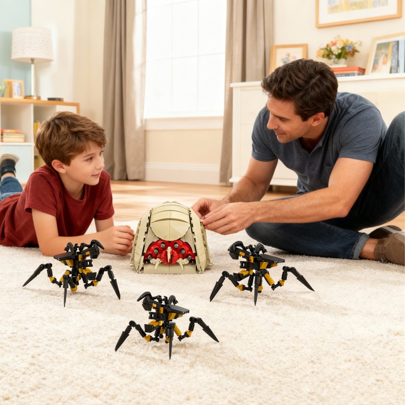 GOBRICKS MOC S0076 Starship Troopers Brain worm - YWOBB