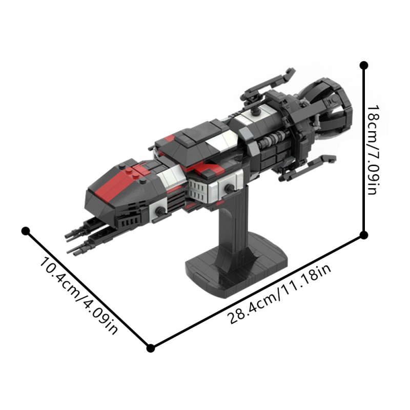 GOBRICKS MOC 233717 Rocinante S4 Mini - YWOBB