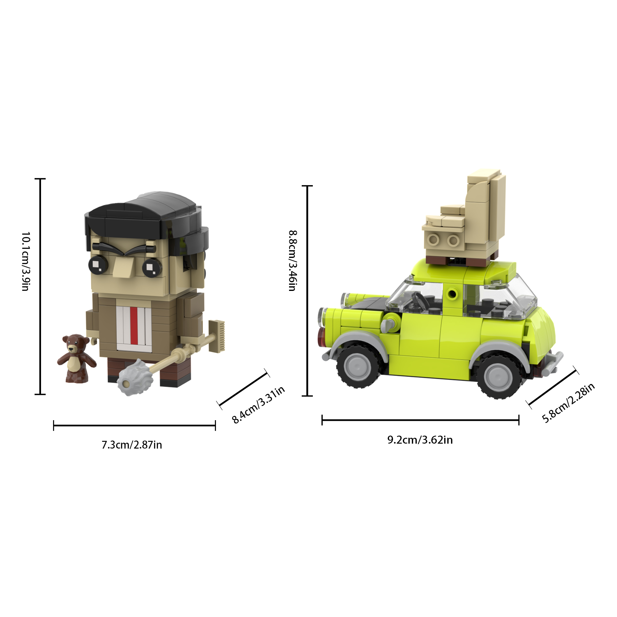 GOBRICKS MOC S0089Y01 Mr. Bean - YWOBB