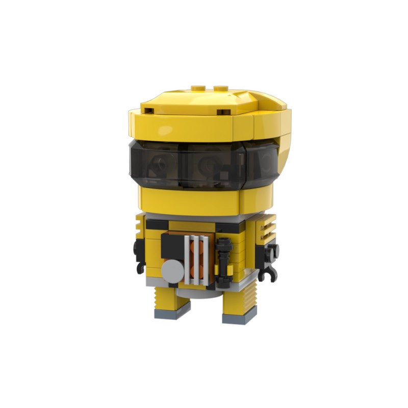 GOBRICKS MOC 49399 2001 a space odissey SPACE SUIT brickheadz - YWOBB