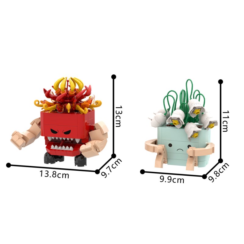 GOBRICKS MOC S0095 Anger and Sorrow - YWOBB