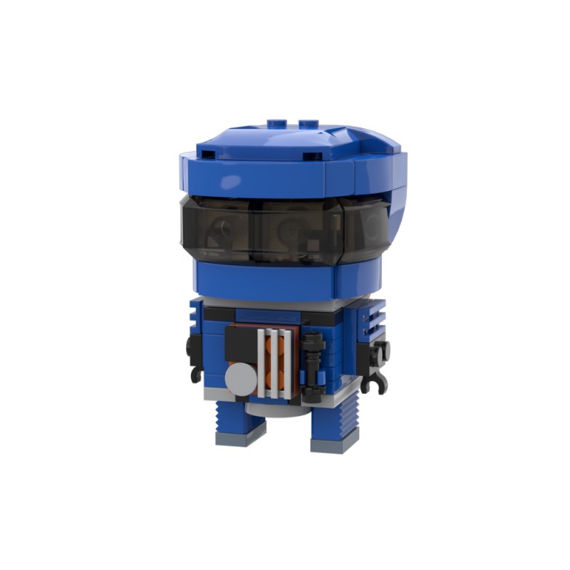 GOBRICKS MOC 49399 2001 a space odissey SPACE SUIT brickheadz - YWOBB