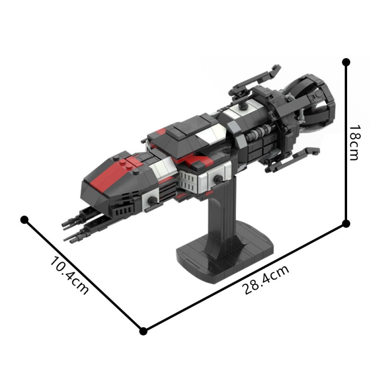 GOBRICKS MOC 233717 Rocinante S4 Mini - YWOBB