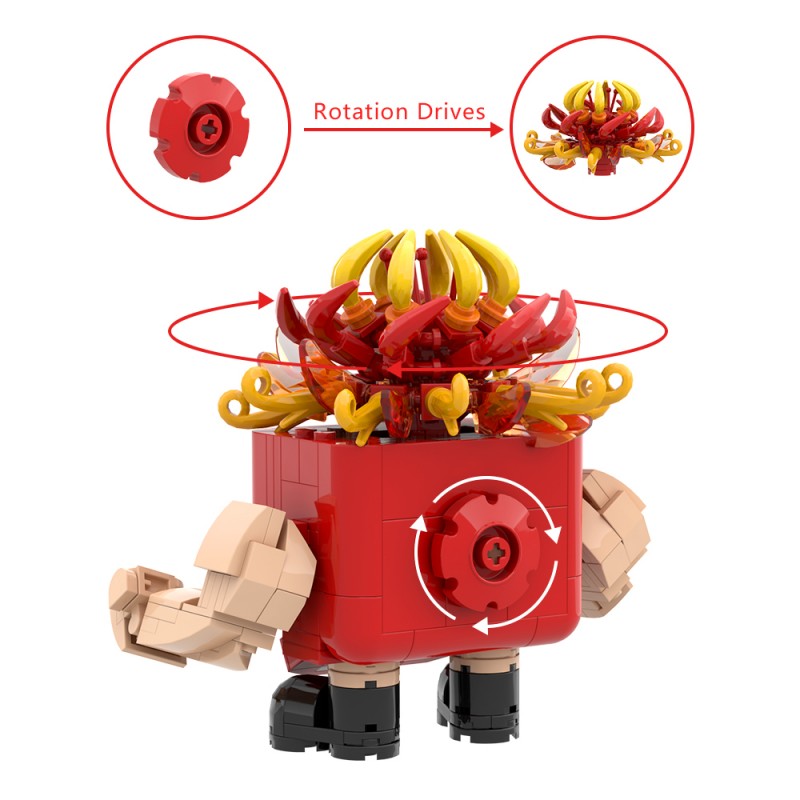 GOBRICKS MOC S0095 Anger and Sorrow - YWOBB