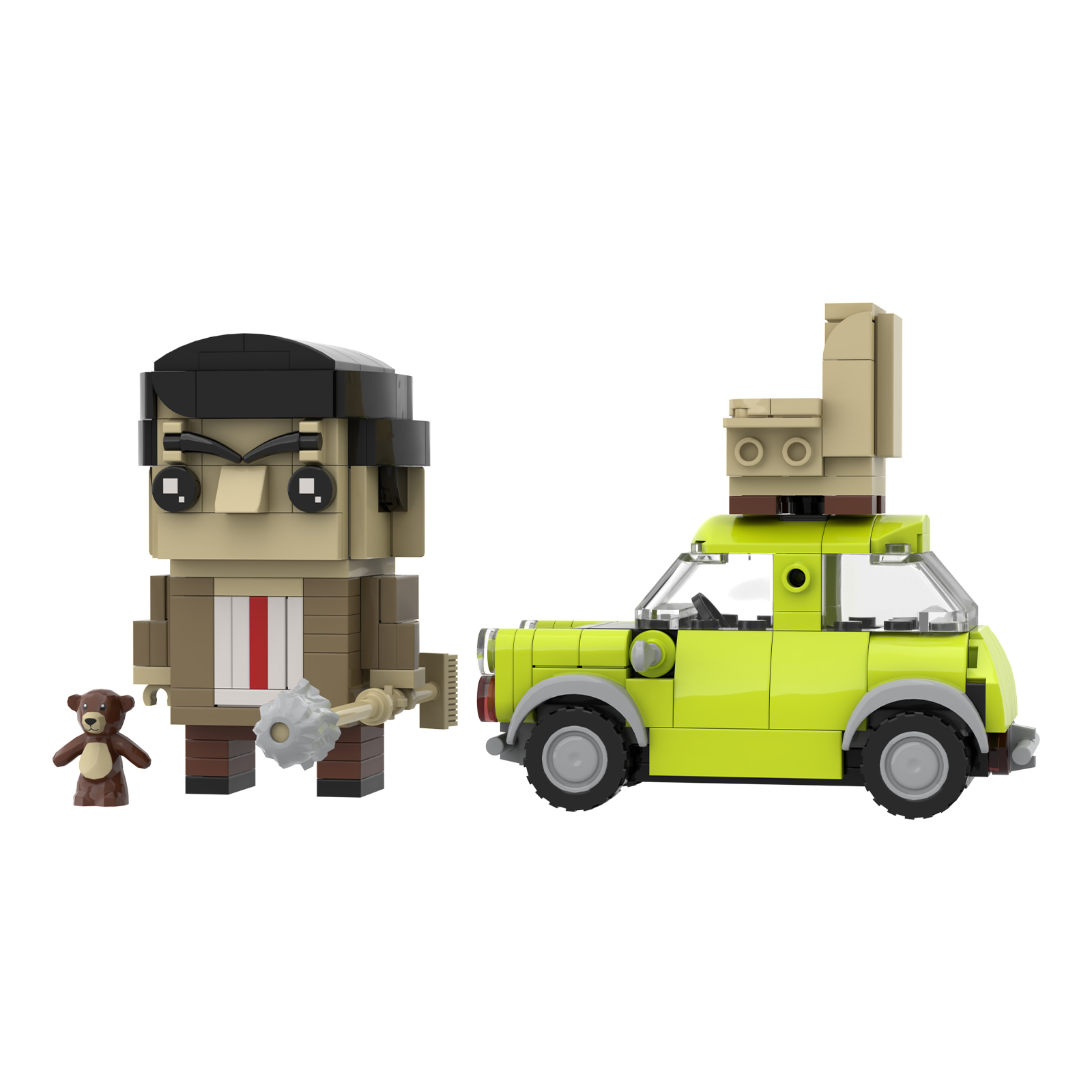 GOBRICKS MOC S0089Y01 Mr. Bean - YWOBB