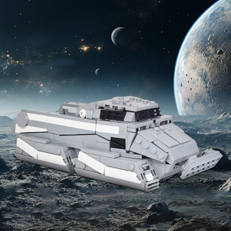 GOBRICKS MOC 235149 Imperial Armored Personnel Carrier Ghorman - YWOBB