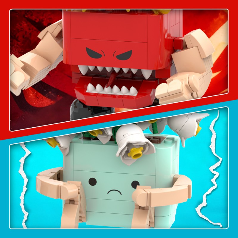 GOBRICKS MOC S0095 Anger and Sorrow - YWOBB
