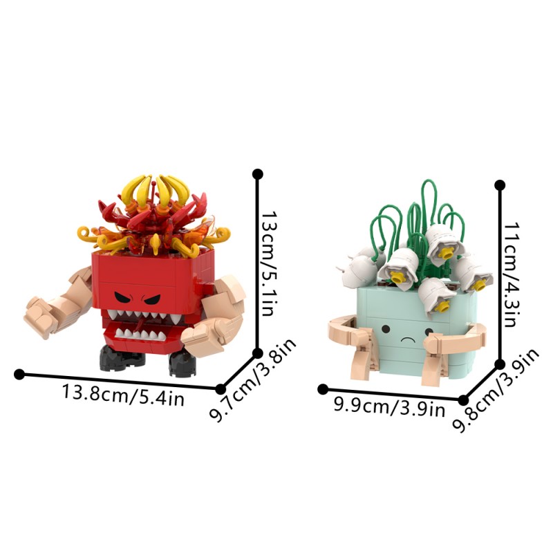 GOBRICKS MOC S0095 Anger and Sorrow - YWOBB