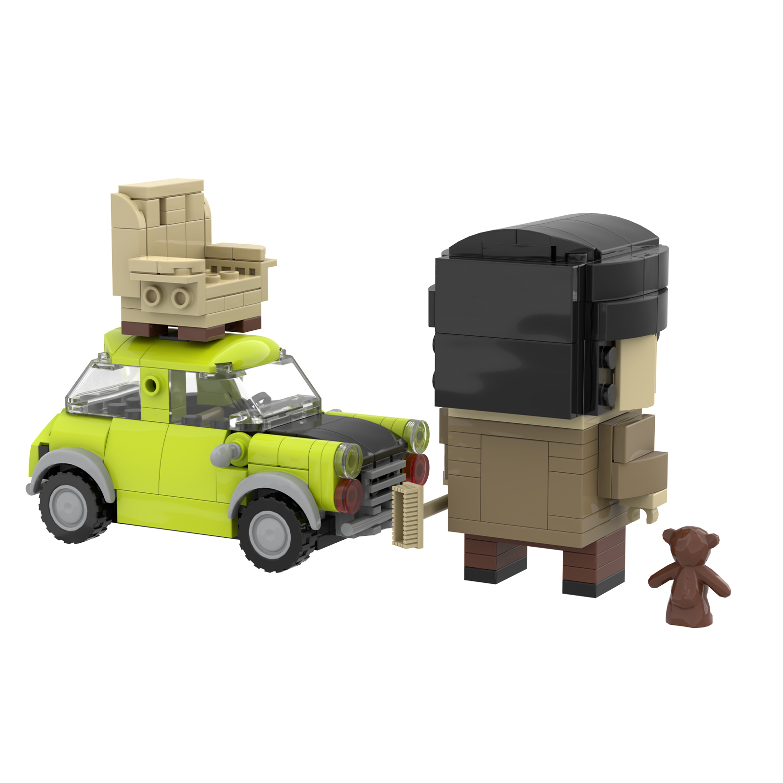 GOBRICKS MOC S0089Y01 Mr. Bean - YWOBB