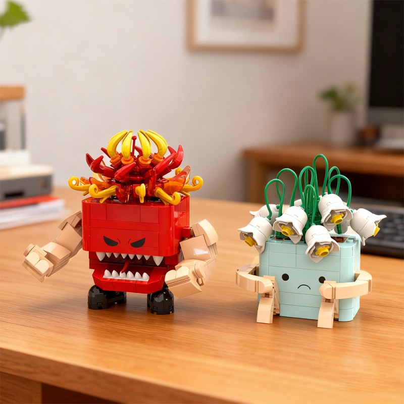 GOBRICKS MOC S0095 Anger and Sorrow - YWOBB