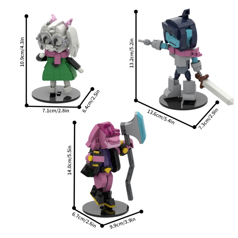 GOBRICKS MOC S0105 Deltarune - YWOBB