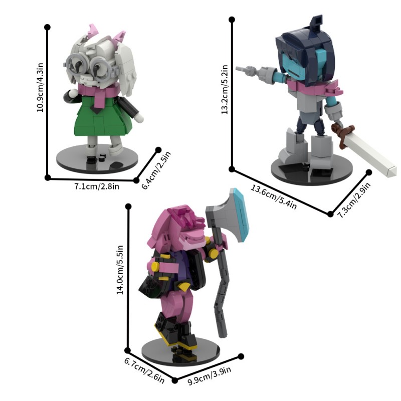 GOBRICKS MOC S0105 Deltarune - YWOBB