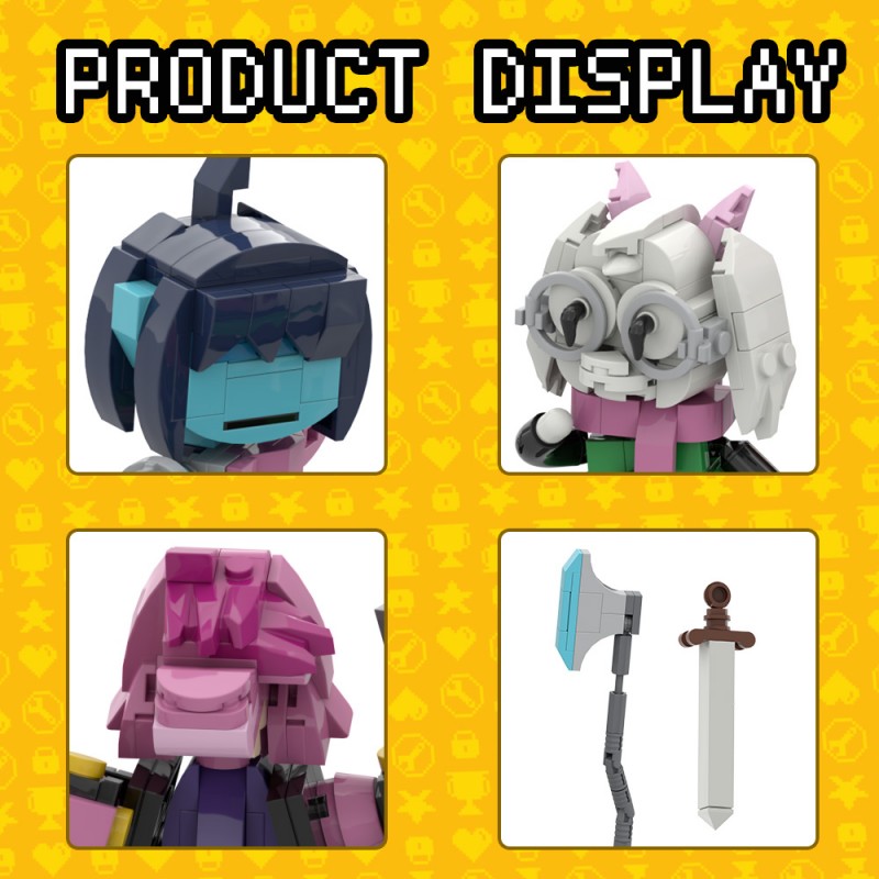 GOBRICKS MOC S0105 Deltarune - YWOBB