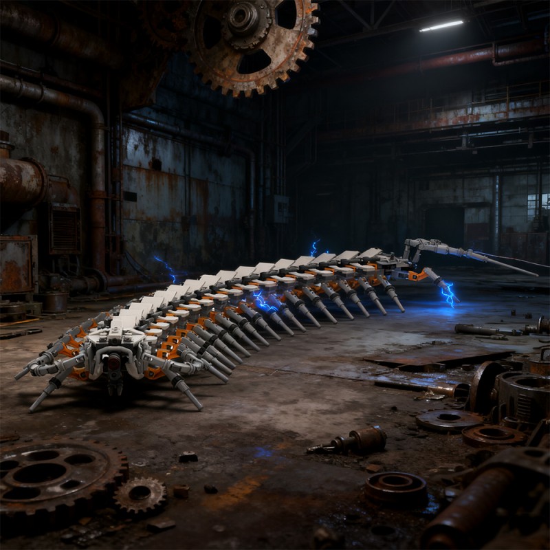 GOBRICKS MOC S0109Y01 Mechanical Insect - YWOBB