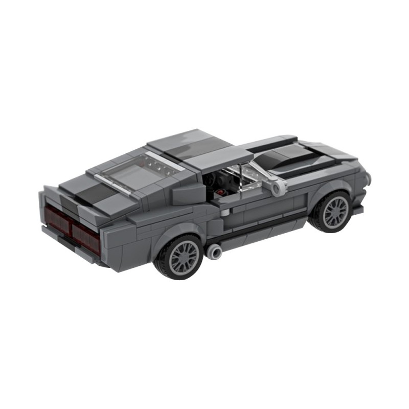 GOBRICKS MOC 57356 Eleanor - Ford Mustang Shelby GT500 - YWOBB