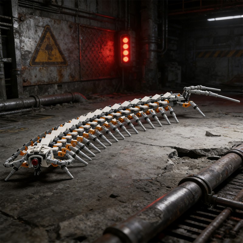 GOBRICKS MOC S0109Y01 Mechanical Insect - YWOBB