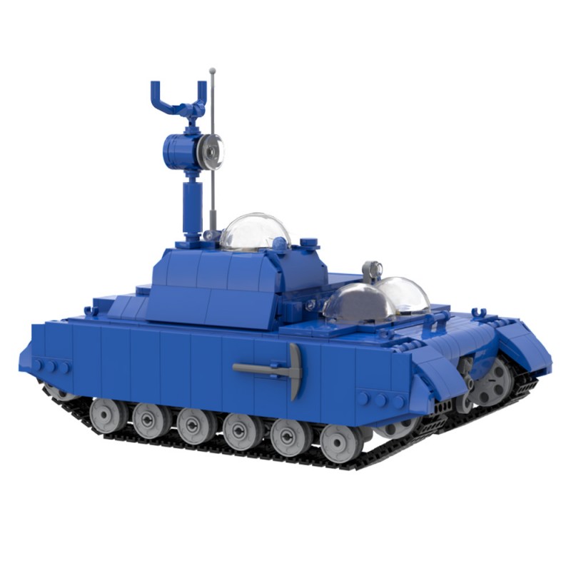 GOBRICKS MOC 219269 Moon Tank Tintin Explorers On The Moon - YWOBB