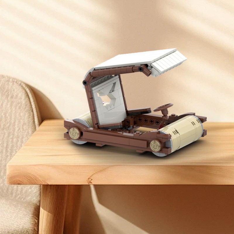 GOBRICKS MOC S0107Y02 The Flintstones — Fred and Wilma - YWOBB