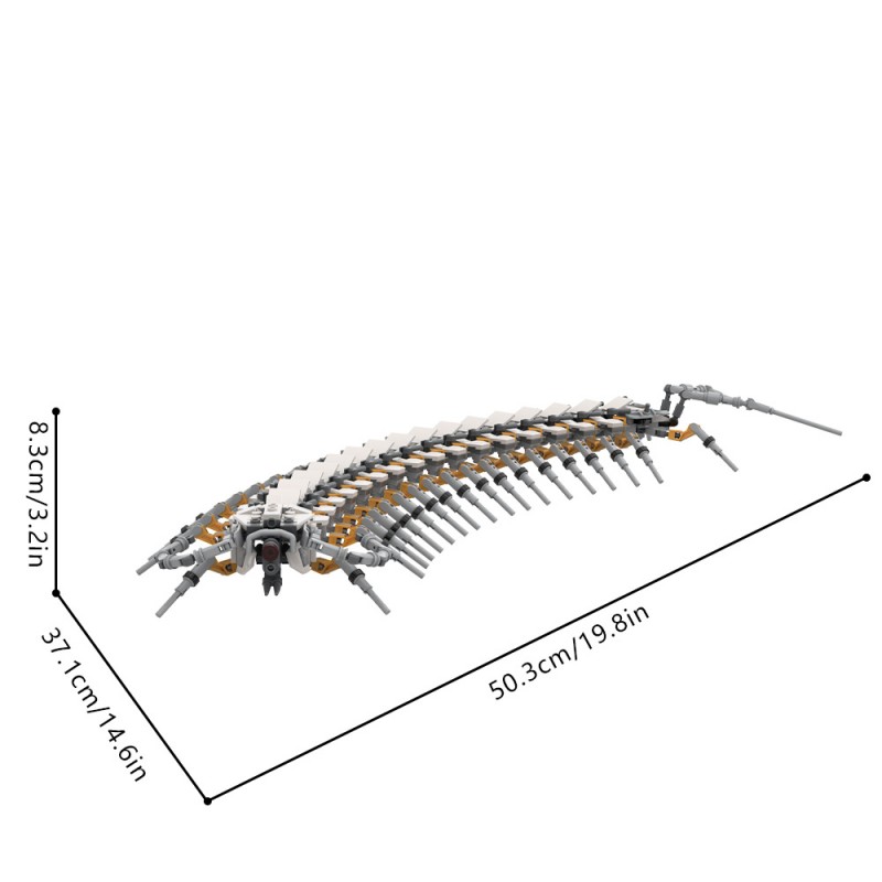 GOBRICKS MOC S0109Y01 Mechanical Insect - YWOBB