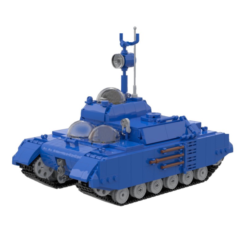 GOBRICKS MOC 219269 Moon Tank Tintin Explorers On The Moon - YWOBB
