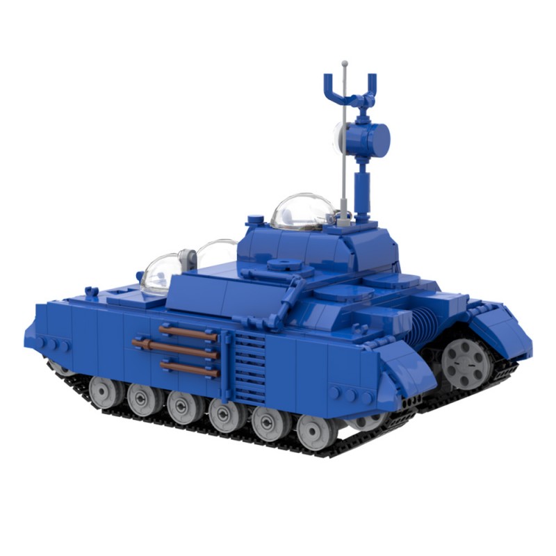 GOBRICKS MOC 219269 Moon Tank Tintin Explorers On The Moon - YWOBB