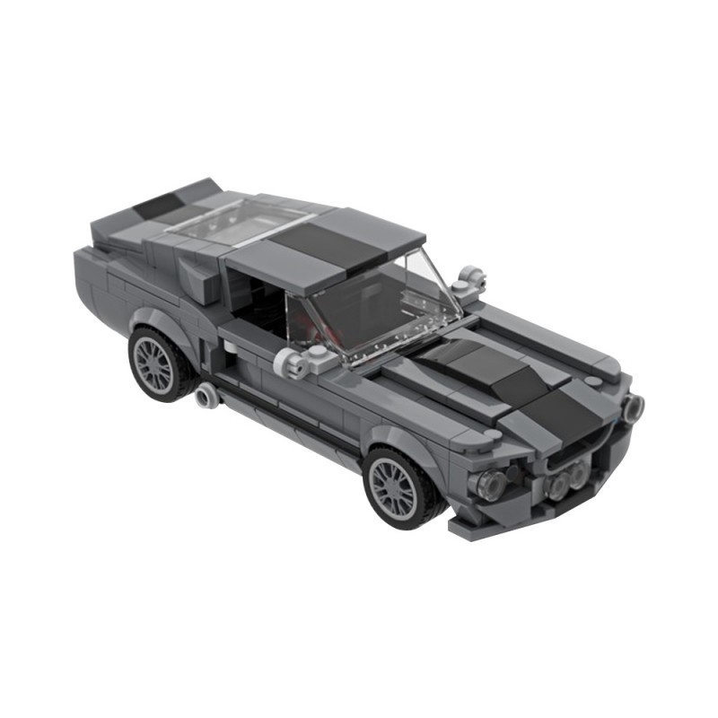 GOBRICKS MOC 57356 Eleanor - Ford Mustang Shelby GT500 - YWOBB