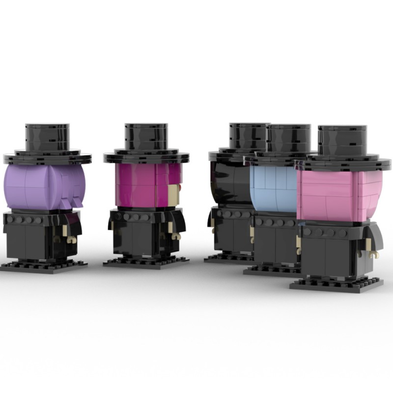 GOBRICKS MOC 229522 Demon Saja Boys Form KPop Demon Hunters - YWOBB