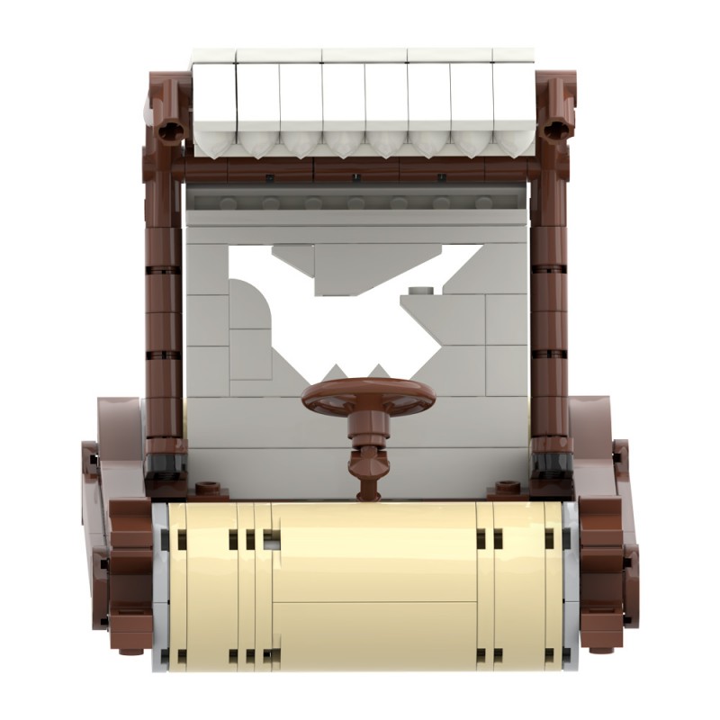 GOBRICKS MOC S0107Y02 The Flintstones — Fred and Wilma - YWOBB