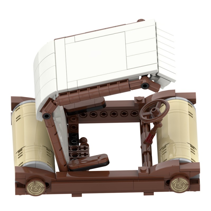 GOBRICKS MOC S0107Y02 The Flintstones — Fred and Wilma - YWOBB