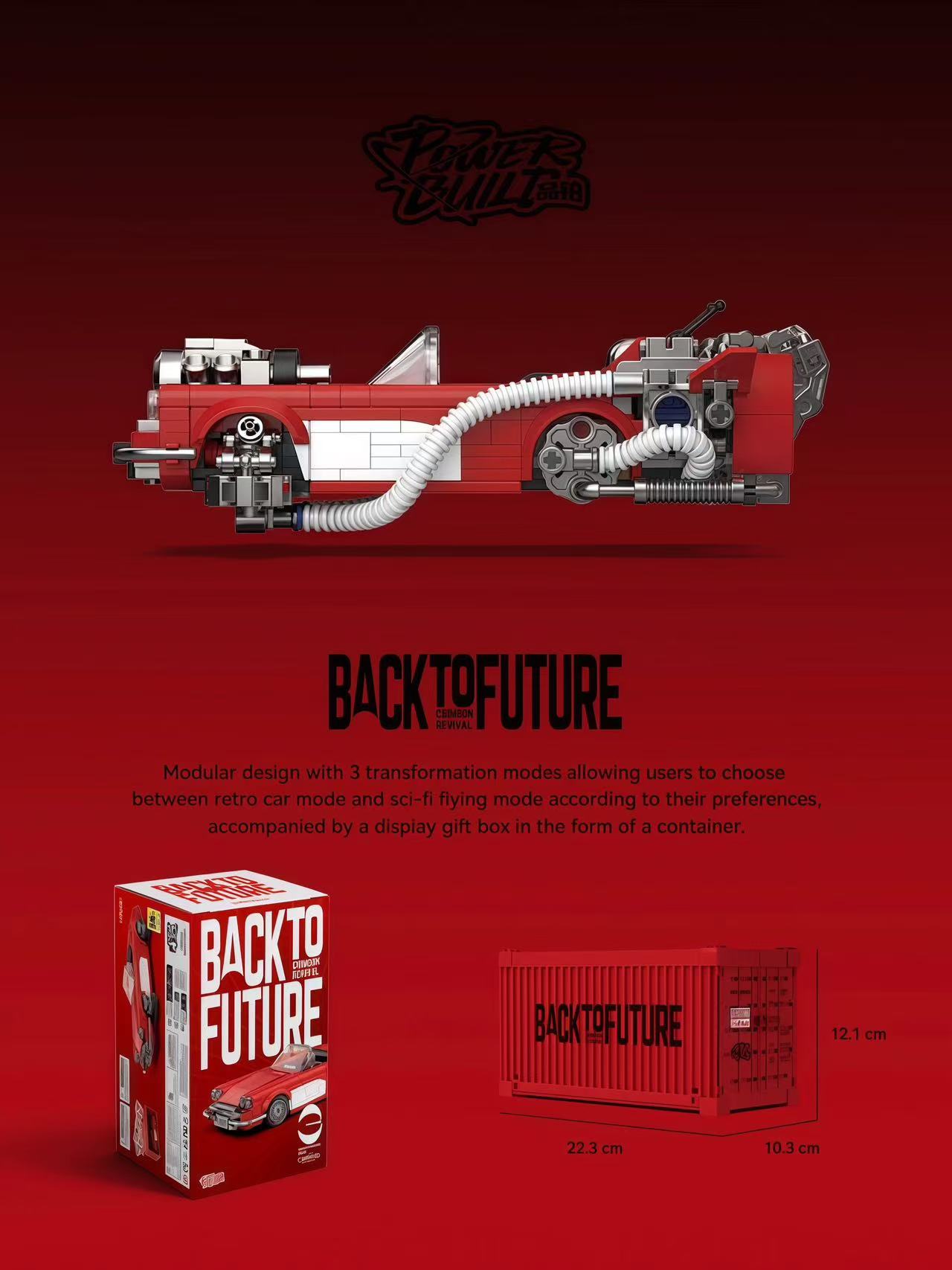 XINYU PB8828 Back to Future Red Laura - YWOBB