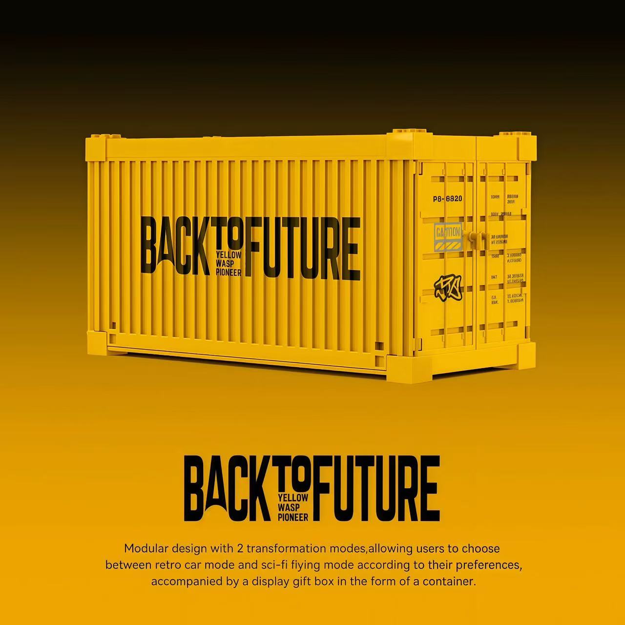 XINYU PB8826 Back to Future Yellow Lightning - YWOBB