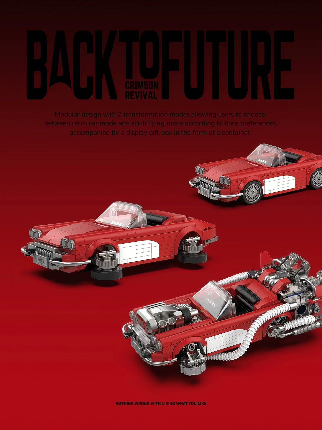 XINYU PB8828 Back to Future Red Laura - YWOBB