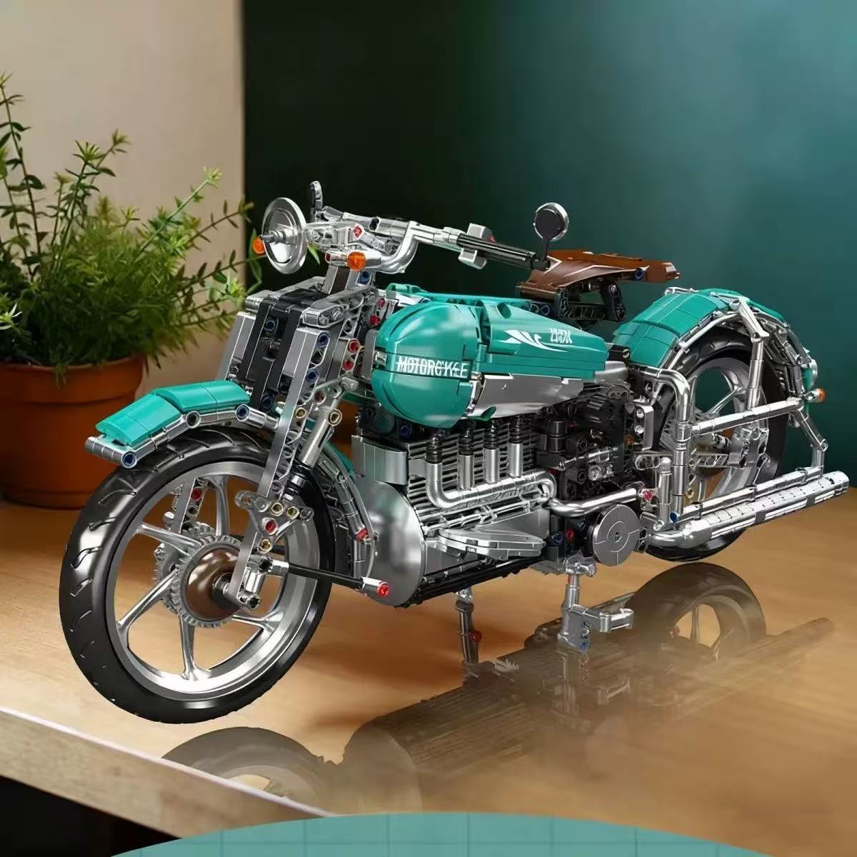 Mould King 23004 American Cruiser Motorcycle - YWOBB