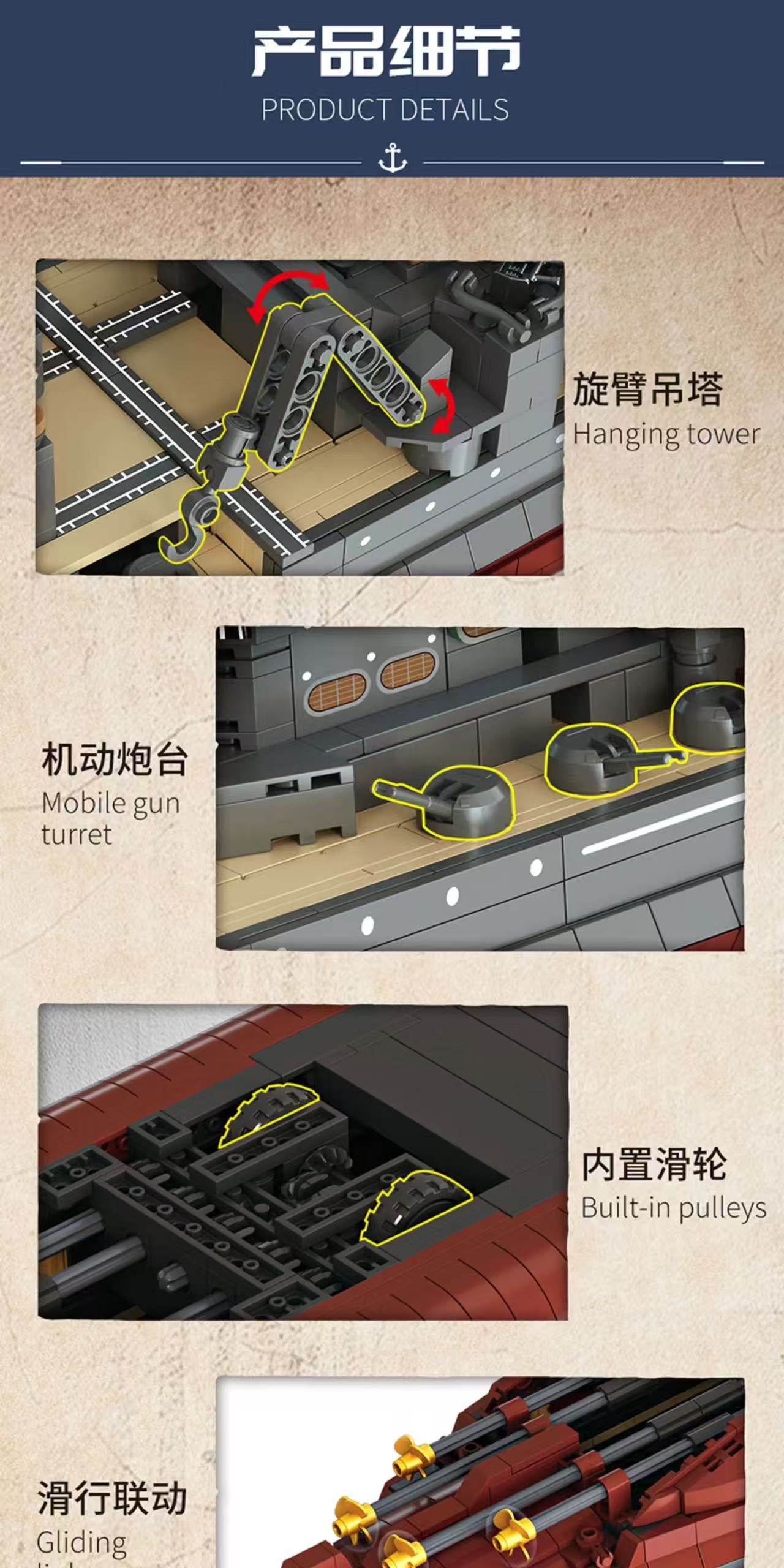 FORANGE FC4207 Queen Elizabeth Class Battleship - YWOBB