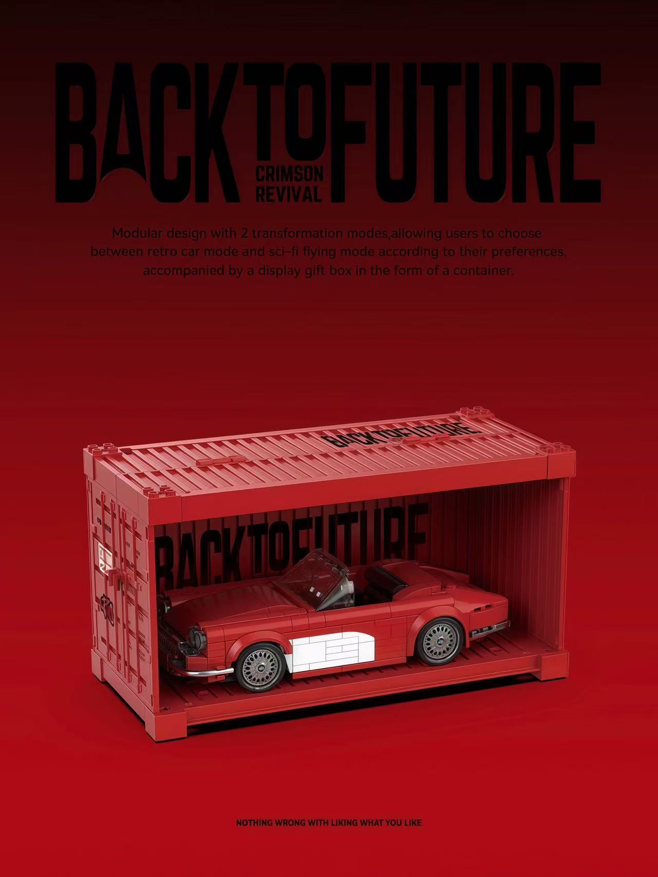 XINYU PB8828 Back to Future Red Laura - YWOBB