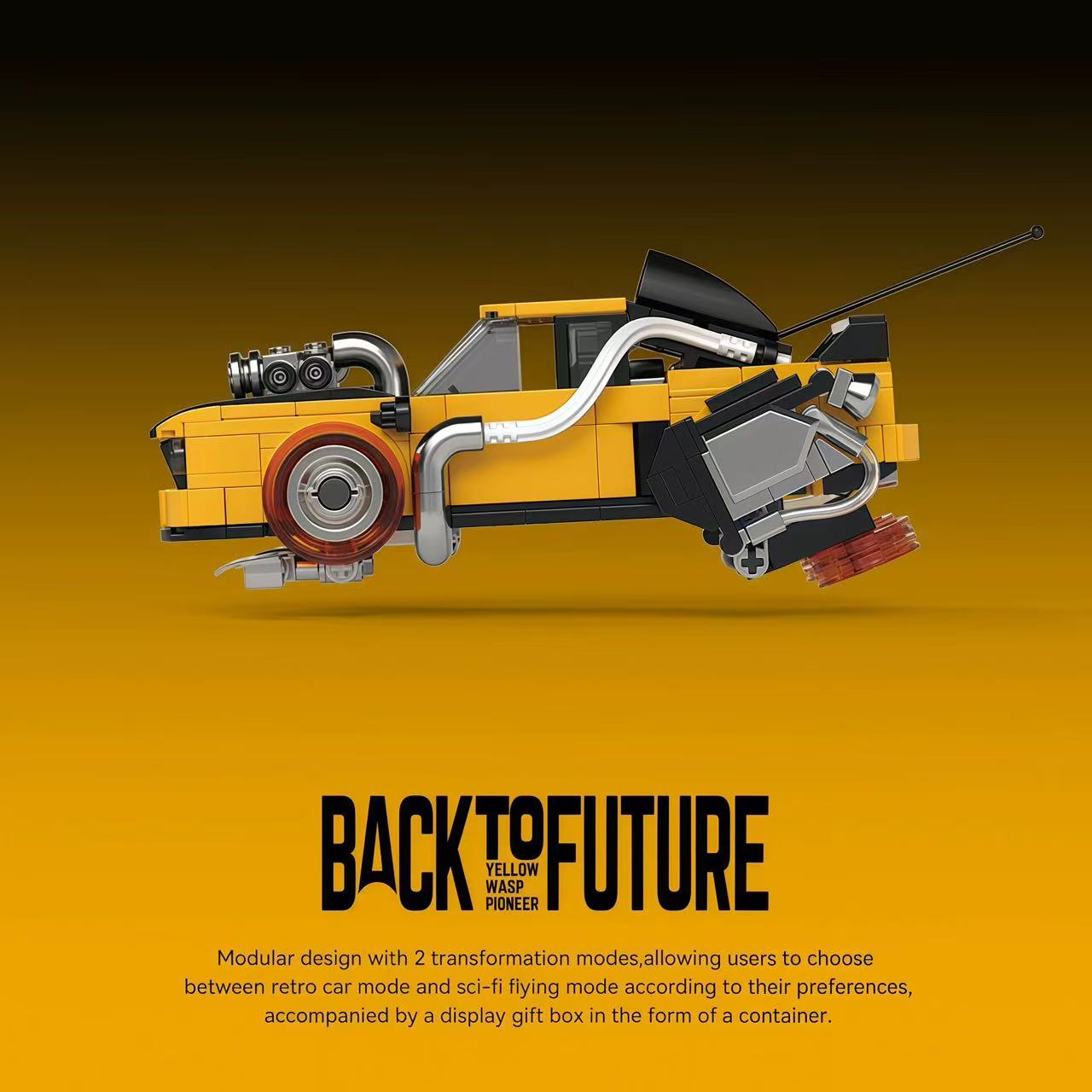 XINYU PB8826 Back to Future Yellow Lightning - YWOBB