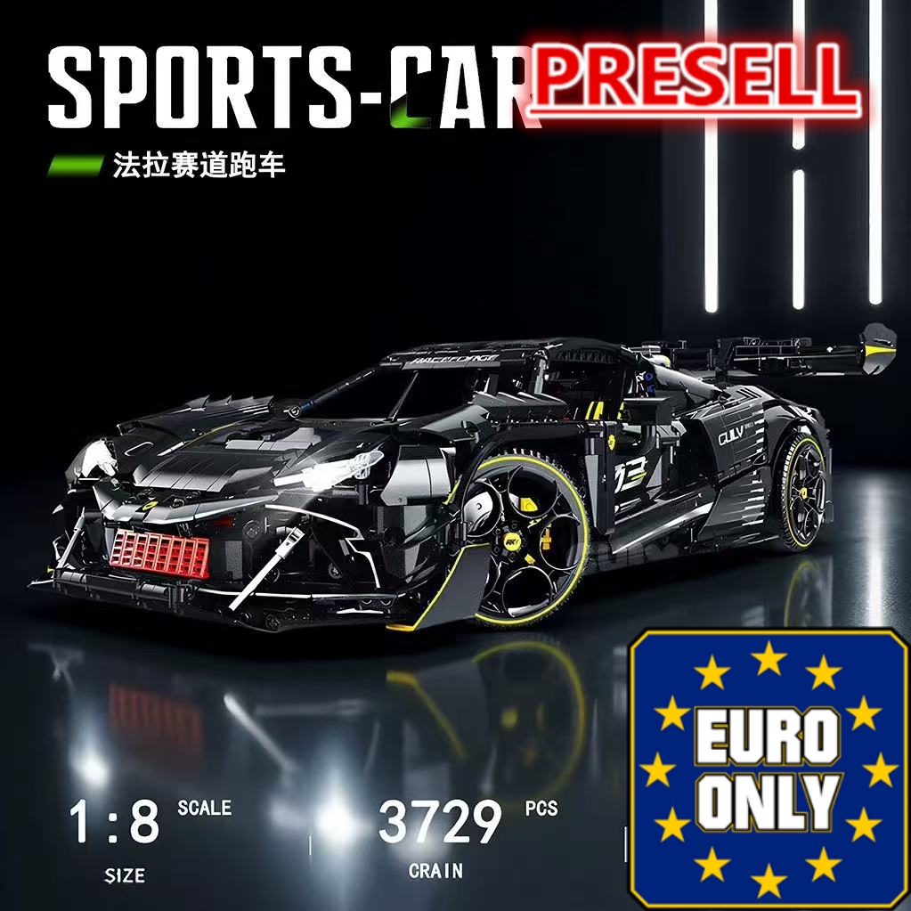 GULY 10627 Ferrari 296 1:8 OVP EU Warehouse Version - YWOBB