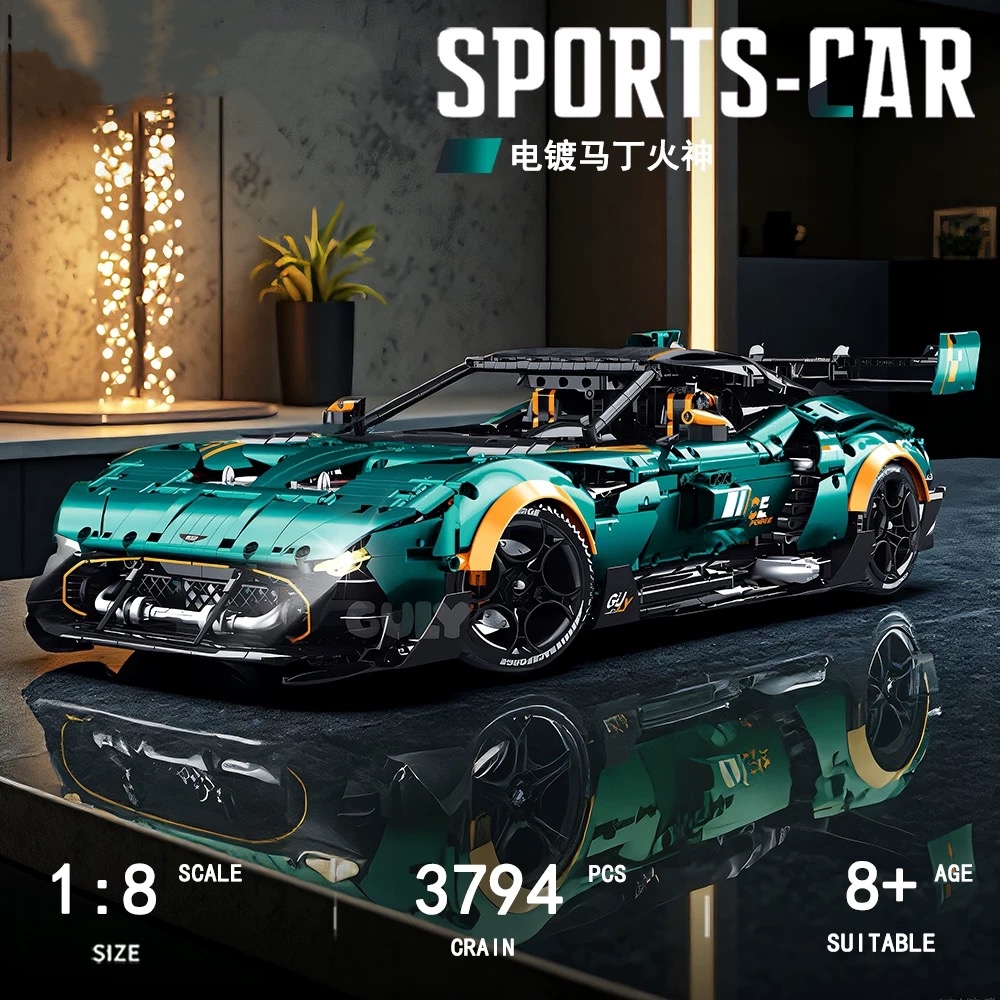 GULY 10647 1:8  Supercar Series Aston Martin Vulcan OVP US Warehouse Version - YWOBB