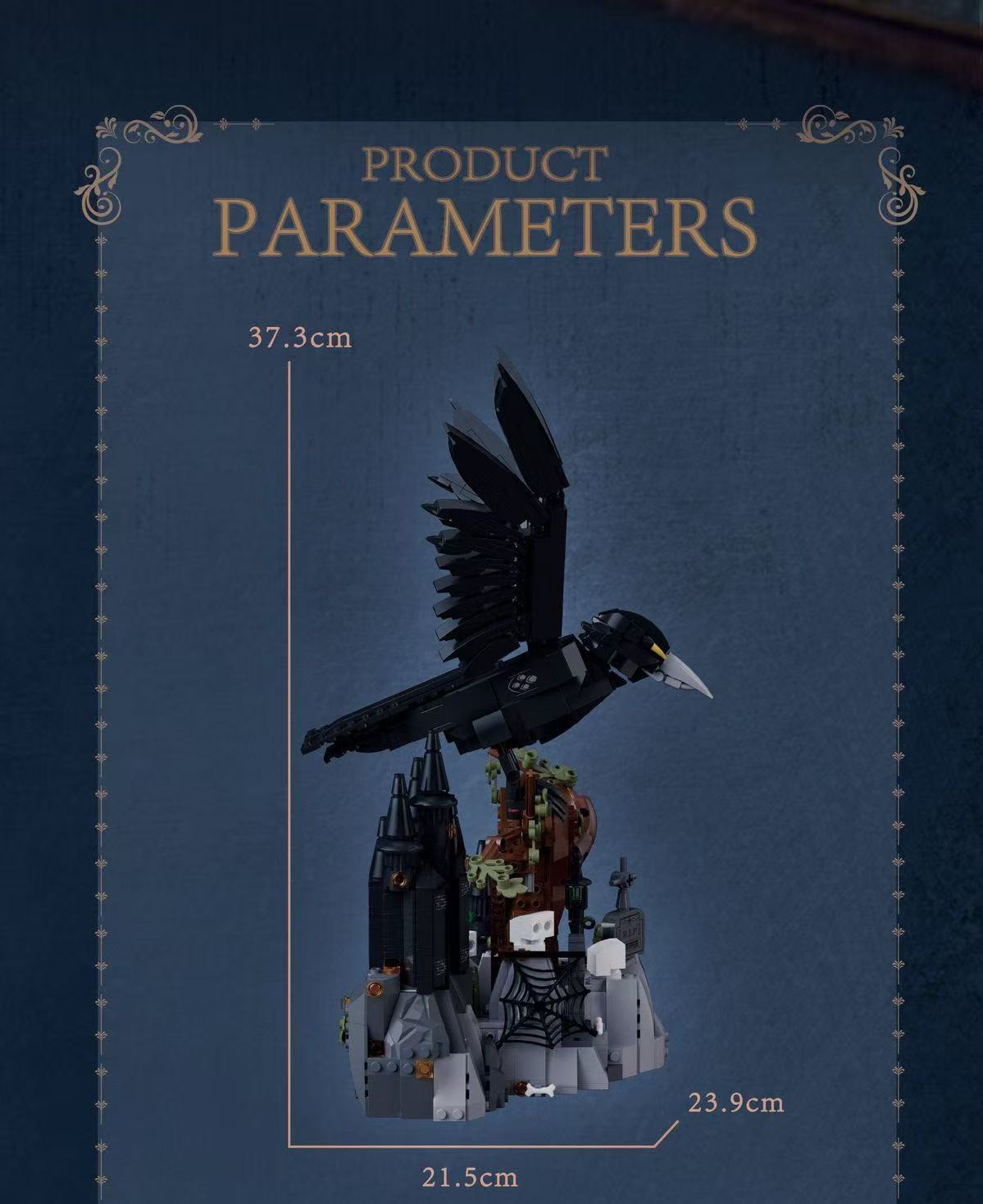 Amazing Block 50002 LUNAR RAVEN - YWOBB